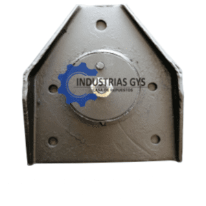 SOPORTE DE SUSPENSION DE RADIADOR CON INTERCOOLER VOLVO ( GOMA CENTRO ) SOPORTE DE RADIADOR VOLVO // SOPORTE TRIANGULO VOLVO MODERNO // GOMA DE CENTRO DE RADIADOR // SOPORTE MODERNO PIRAMIDE TRIANGULO // SOPORTE DE RADIADOR // SOPORTE TRIANGULO PIRAMIDE // SOPORTE DE RADIADOR VOLVO // INTERCOOLER VOLVO // VOLVO FH RCM