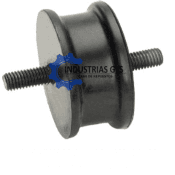 TOPE DE GOMA DE SUSPENSION DE RADIADOR MERCEDES BENZ 1113 - 1313 - 2013
