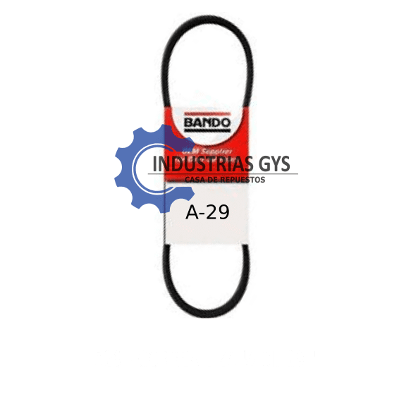 CORREA LIZA DE 1/2 X 29"